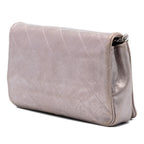 CC Quilted Metallic Lambskin Wallet On Chain