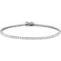 Lightweight Lab Diamond Tennis Line Bracelet
