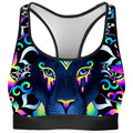 Electric Lion Rave Bra