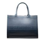 Medium Ombre Embossed Leather Book Tote