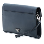 Saffiano Envelope Pushlock Clutch