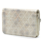 CC Coated Tweed Wallet On Chain