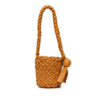 Small Calfskin Intreccio Kalimero Bucket Bag