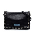 Glace Calf Studded Etiquette Flap