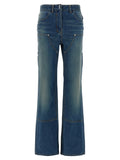 Givenchy Jeans de Pierna Ancha — Azul
