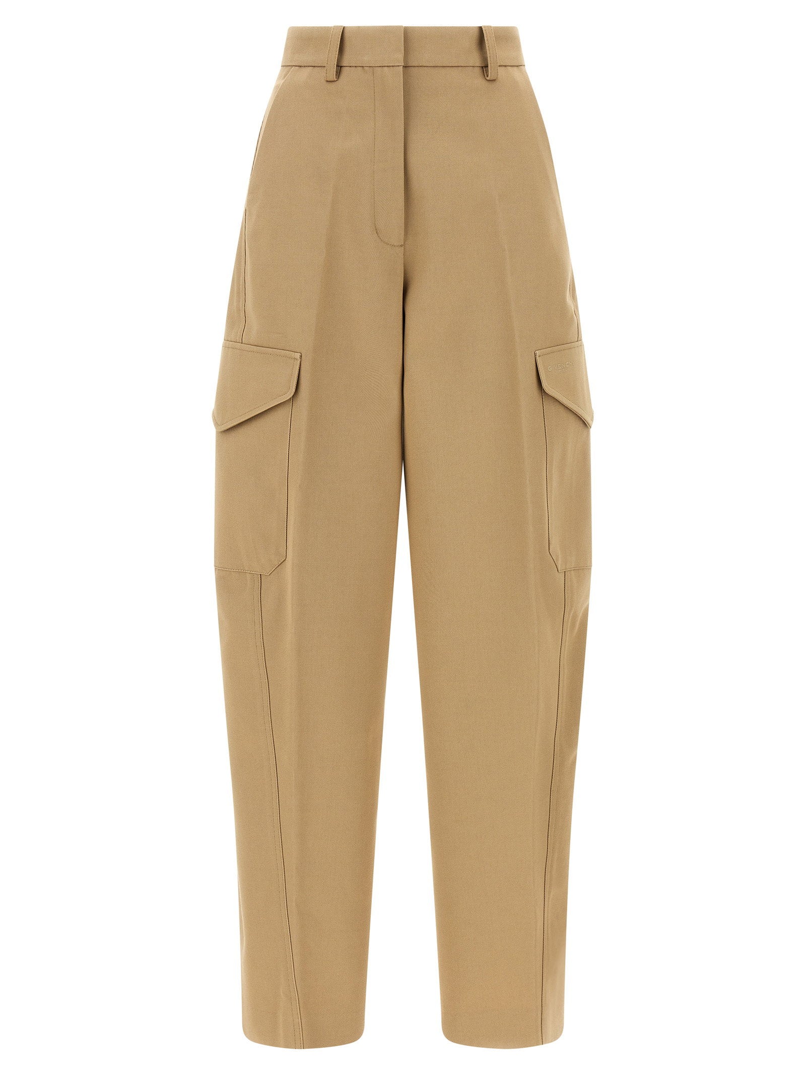 Givenchy Cocoon Cargo Pants — Beige