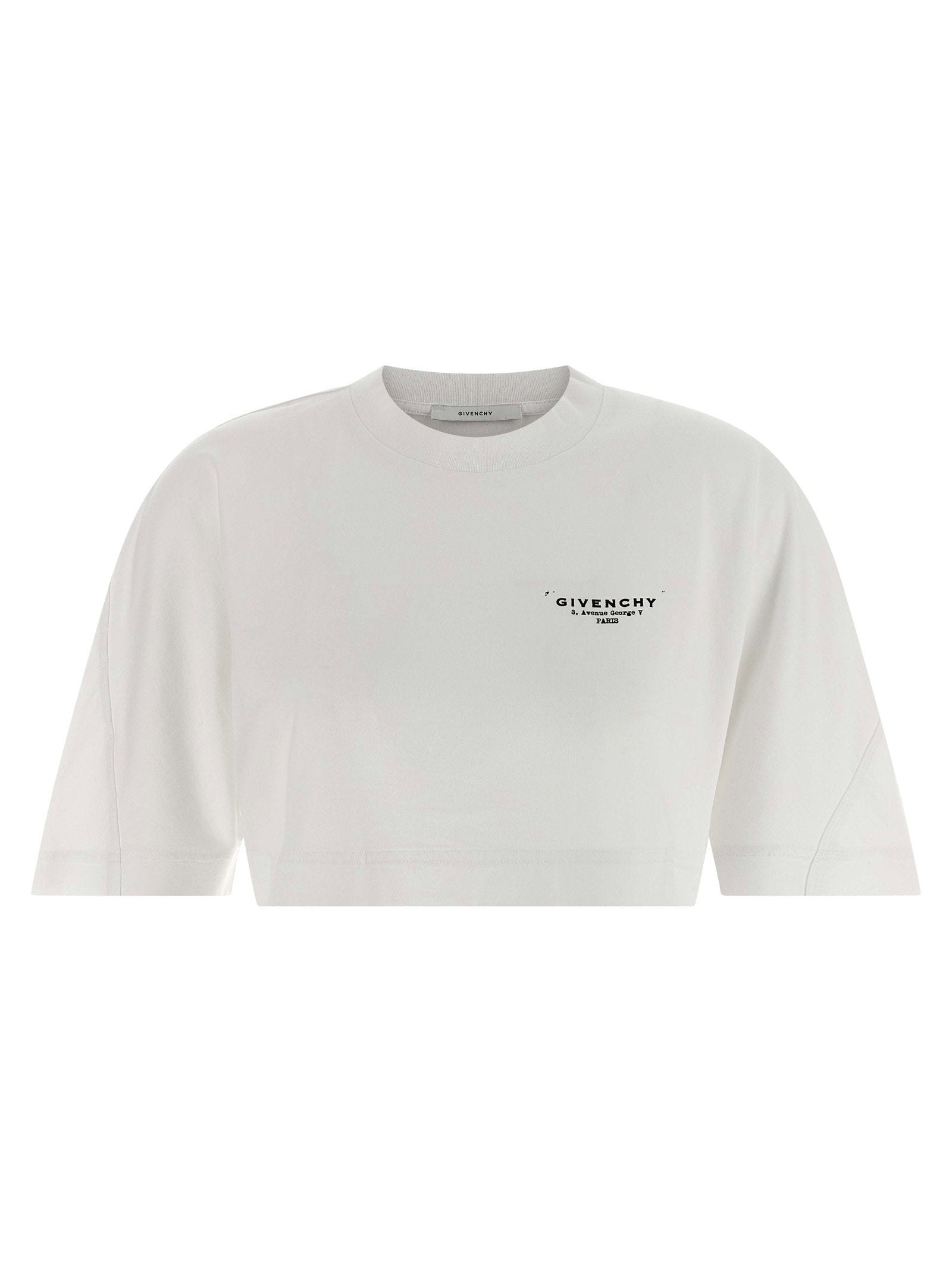Givenchy Logo-Print Cotton T-shirt — White