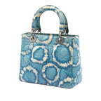 Medium Calfskin Tie Dye Print Lady Dior