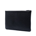 Large Chevron Caviar O Case Clutch