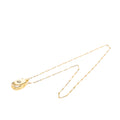 Gold Plated Perfume Bottle Pendant Necklace