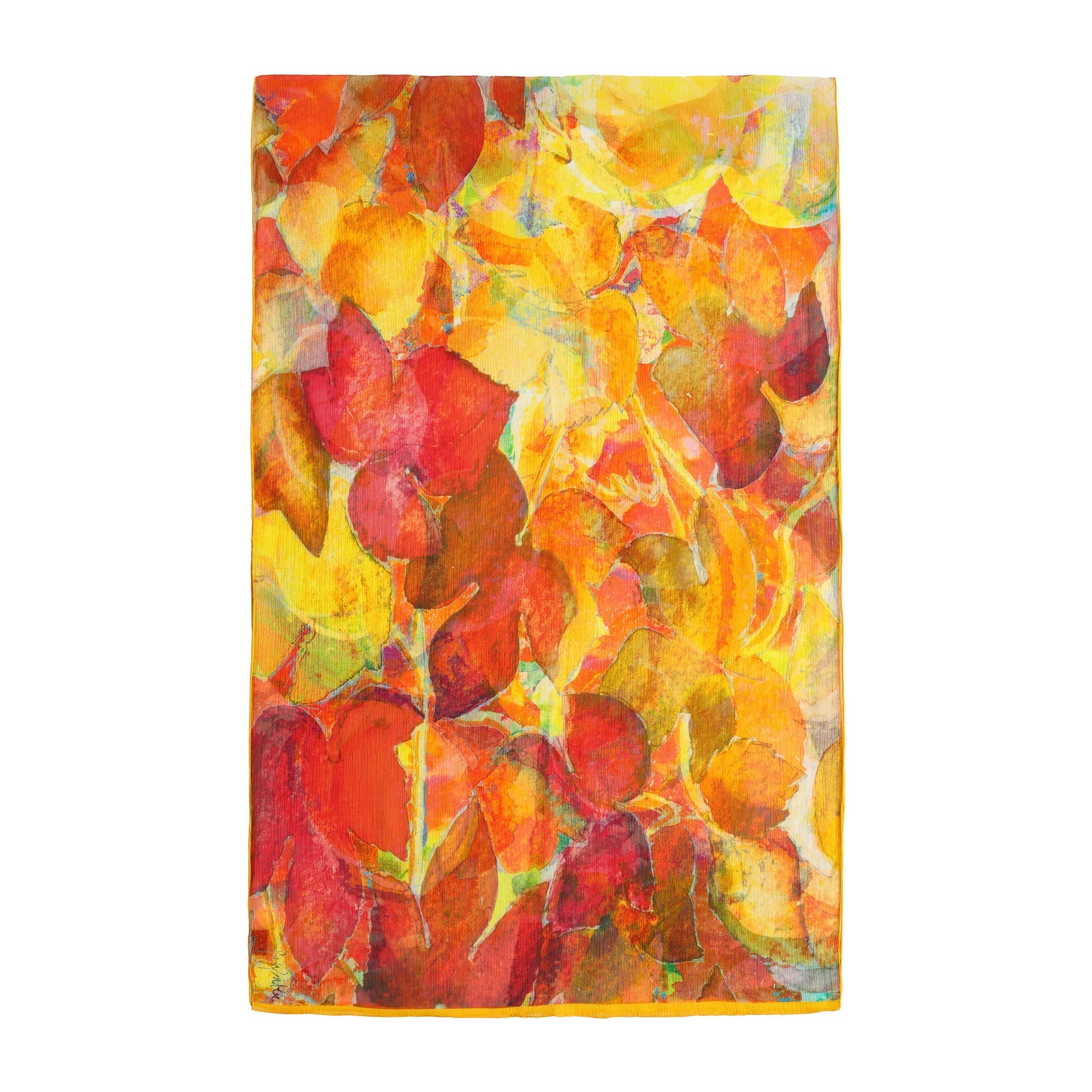 Multicolor Silk Scarf Demeter