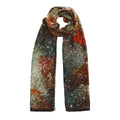 Multicolor Silk Scarf Polvo Cósmico