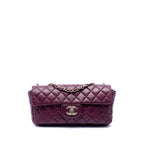 Classic Lambskin East West Single Flap