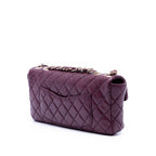 Classic Lambskin East West Single Flap