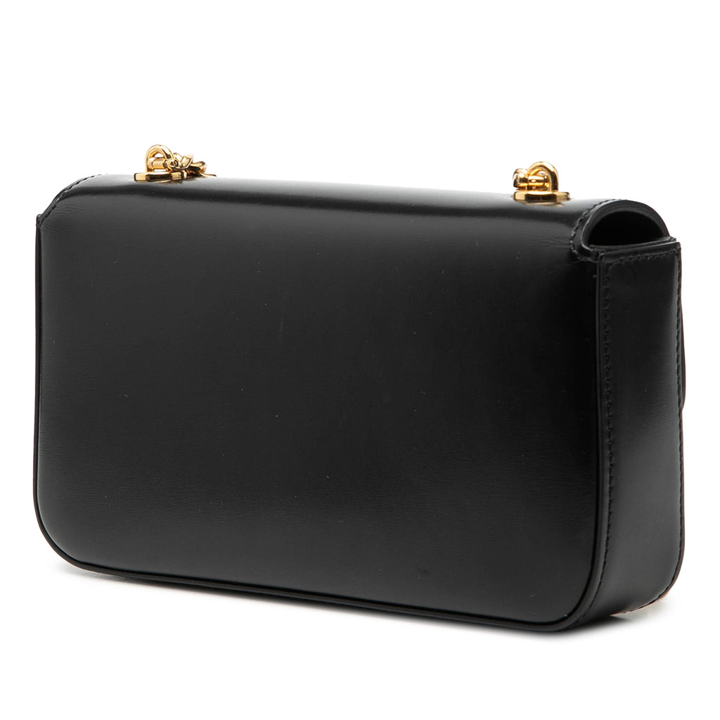 Smooth Calfskin Cuir Triomphe Chain Shoulder Bag