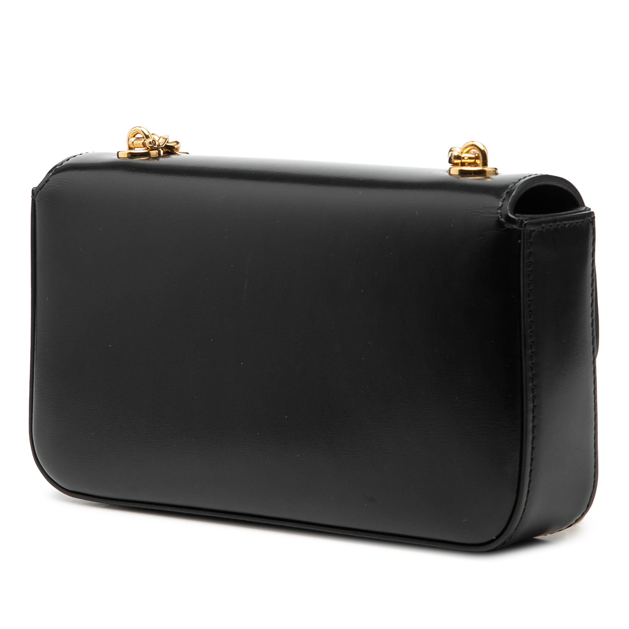 Smooth Calfskin Cuir Triomphe Chain Shoulder Bag