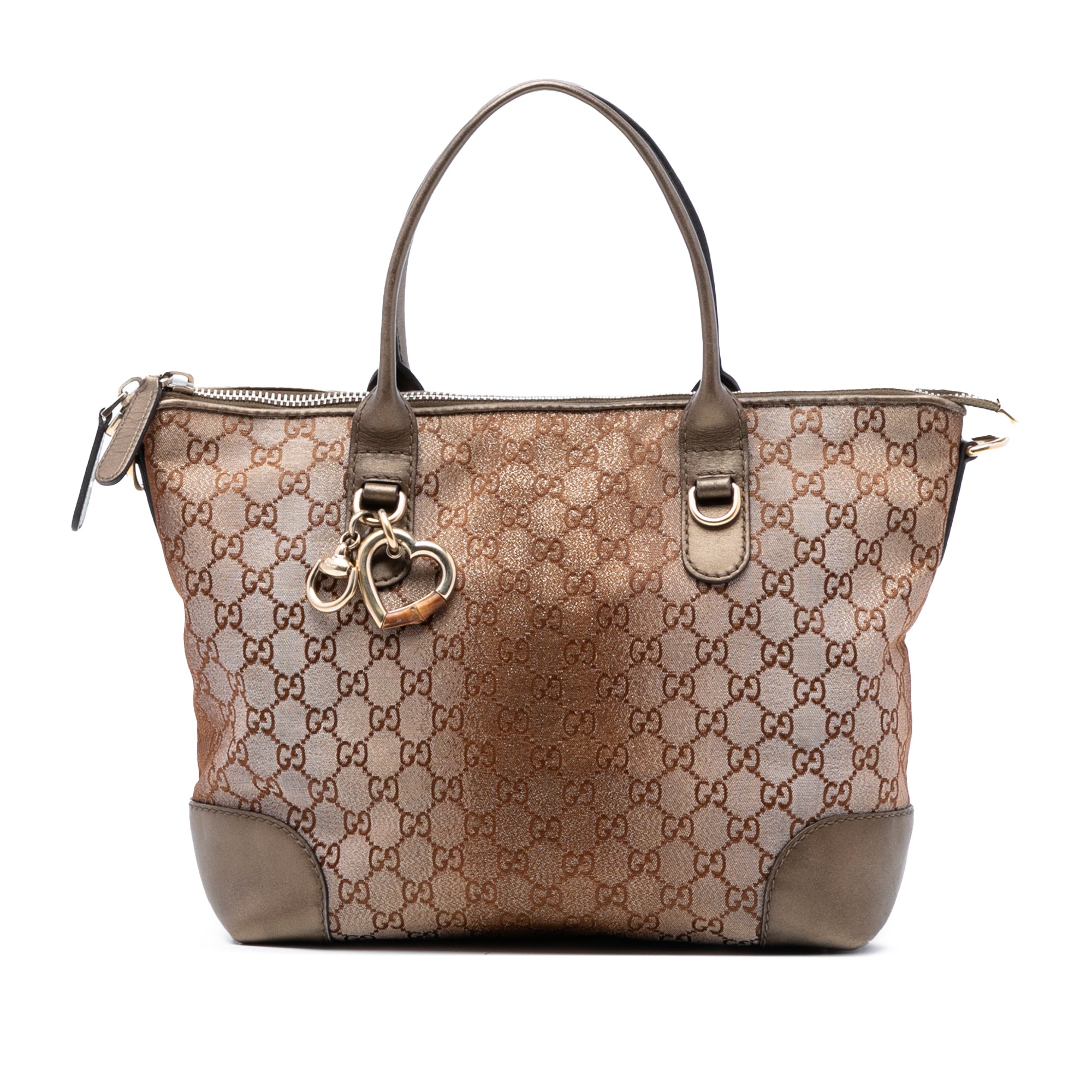 GG Lurex Heart Bit Satchel