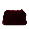 Velvet Frame Clasp Shoulder Bag