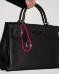 Stella Bag Charm in Pink