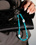 Stella Bag Charm in Turquoise Quartz
