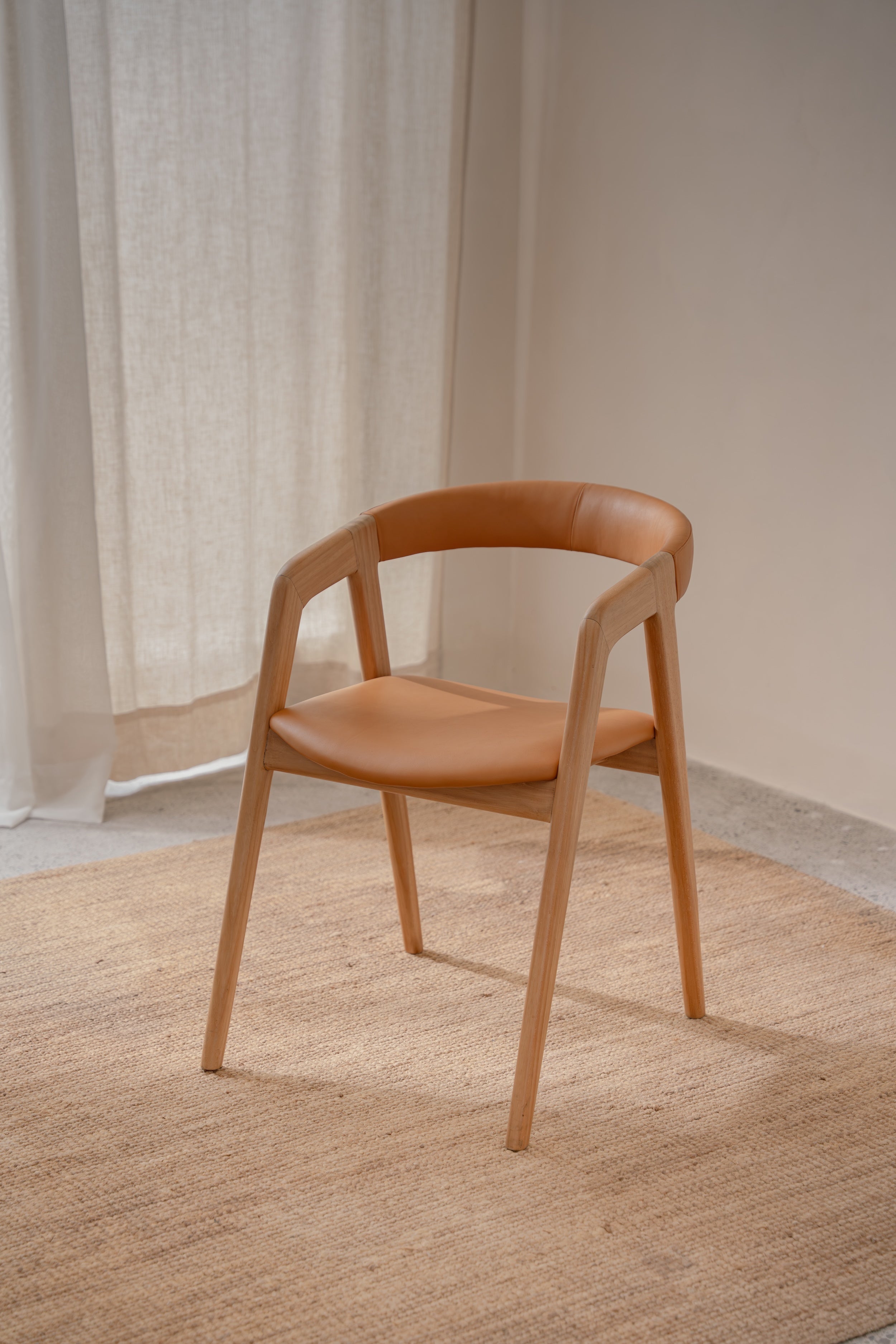 May Curved Back Dining Chair