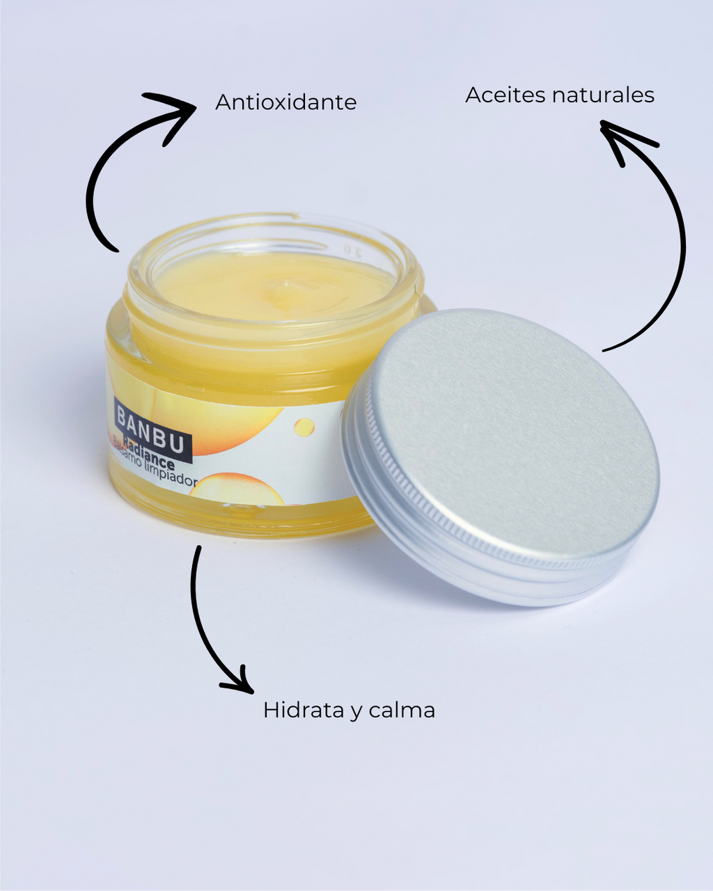 Bálsamo limpiador facial en crema RADIANCE