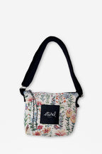 Bolso bandolera tejido jacquard azaleas