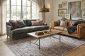 Barny Tan Washable Area Rug