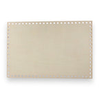 Base de madera rectangular para tejer