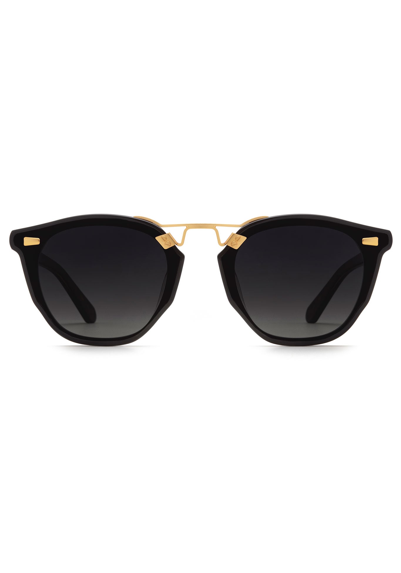 KREWE BEAU NYLON | Black + Shadow 24K Polarized
