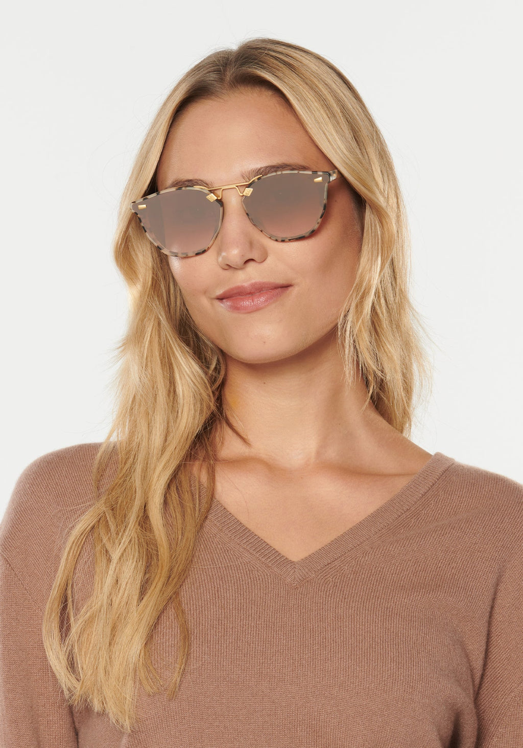 KREWE BEAU NYLON | Matte Oyster 18K Mirrored