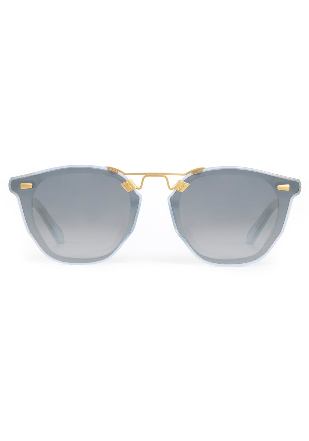 KREWE BEAU NYLON | Powder Blue 18K Mirrored