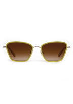 KREWE BELLA | Silver + Chartreuse