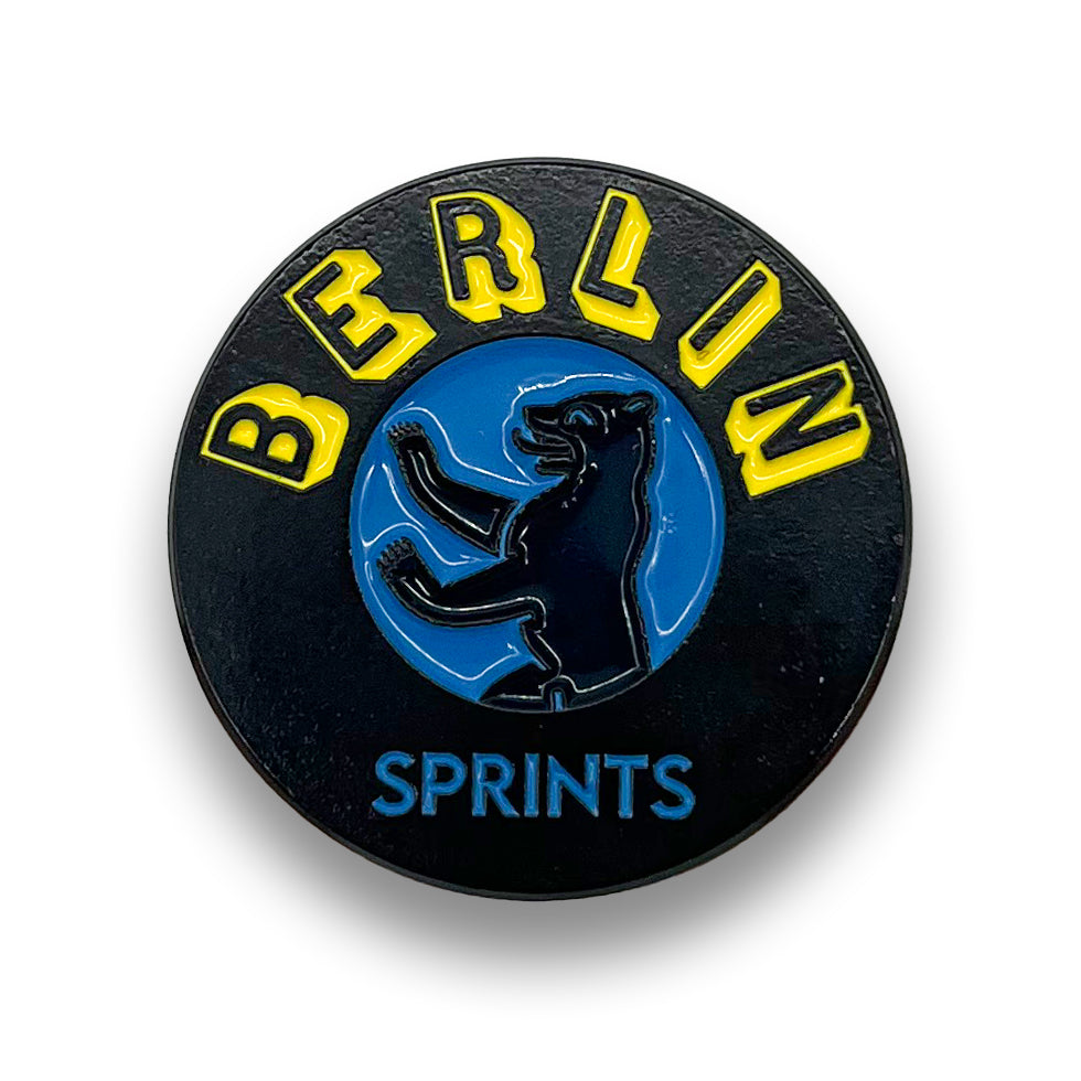 Sprints Laufen Berlin Enamel Pin