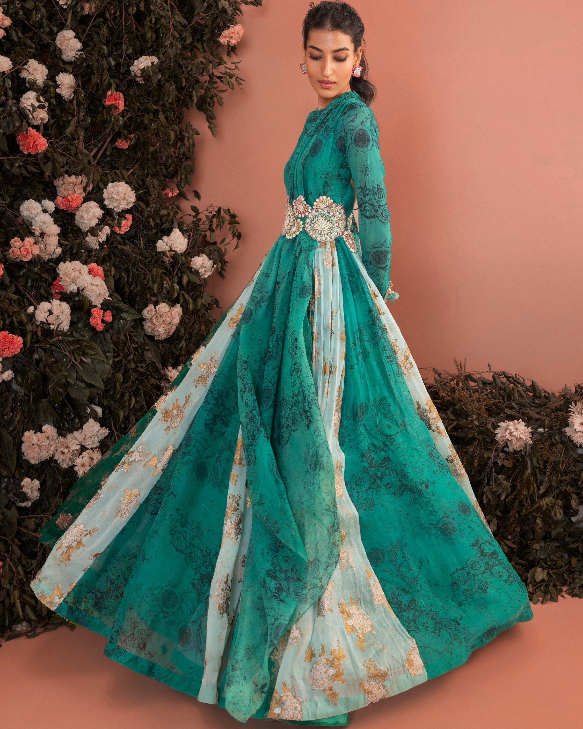 Nuzhat Anarkali By KYNAH, Luxury Indian Fashion & Bridal Wear