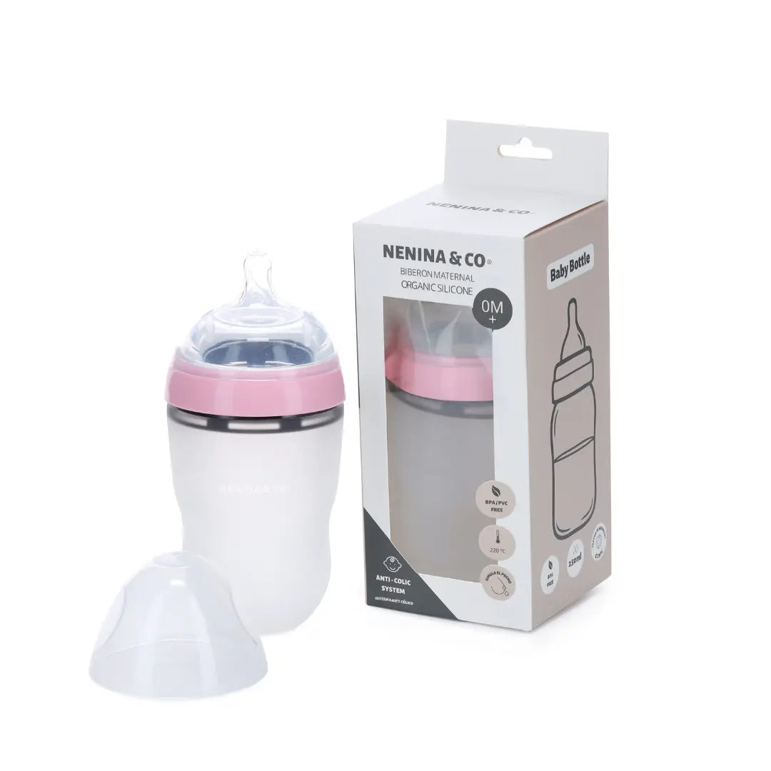 Biberon + 2 Chupetes DIAMOND FS  Nenina & Co