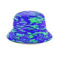 Purple Mint Rave Zebra Stripe Bucket Hat