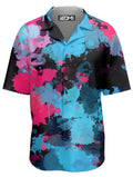 Pink and Blue Paint Splatter Lounge Shirt