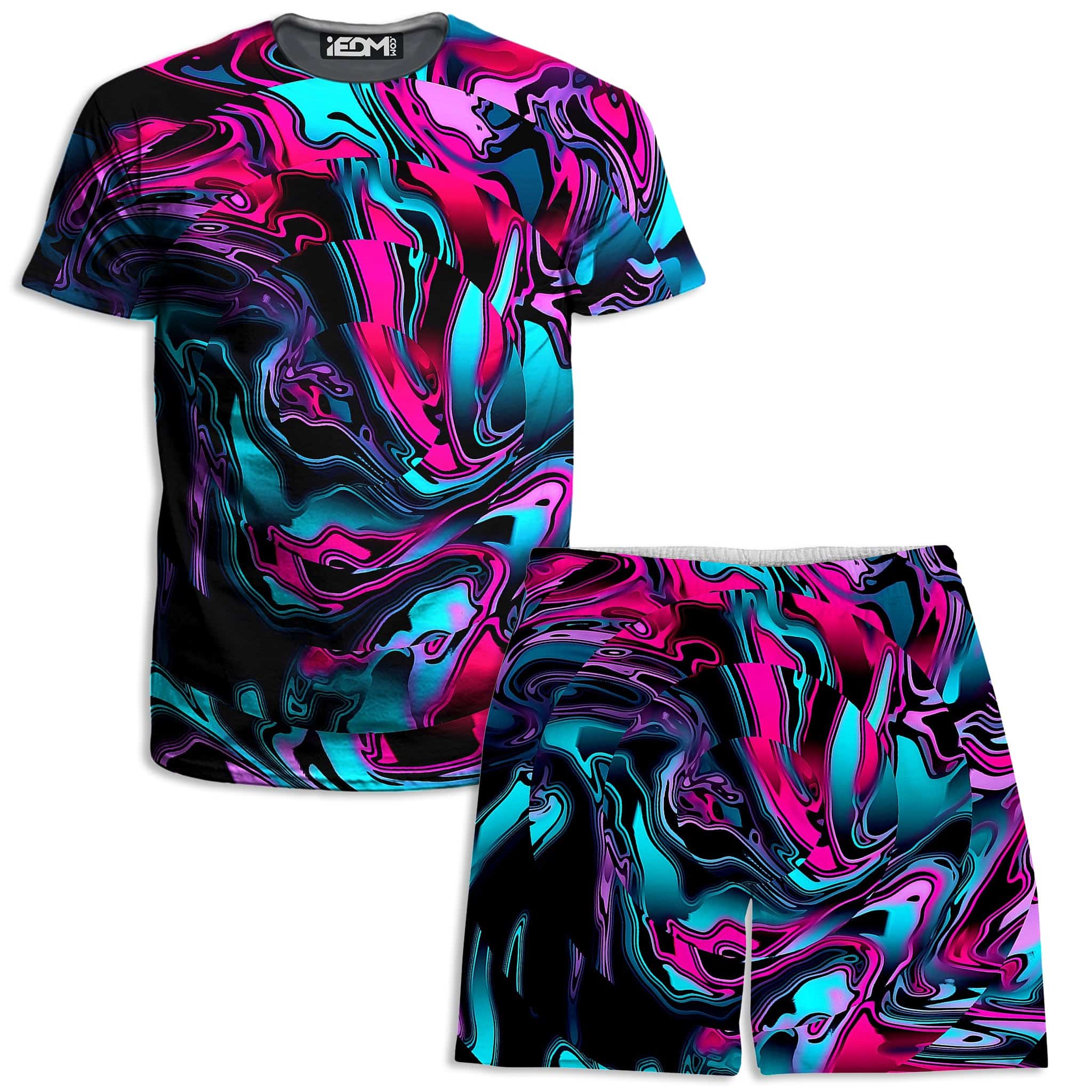 Chromatic Mixed Berry T-Shirt and Shorts Combo