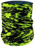 Black Lime Bolt Glitch Bandana Mask