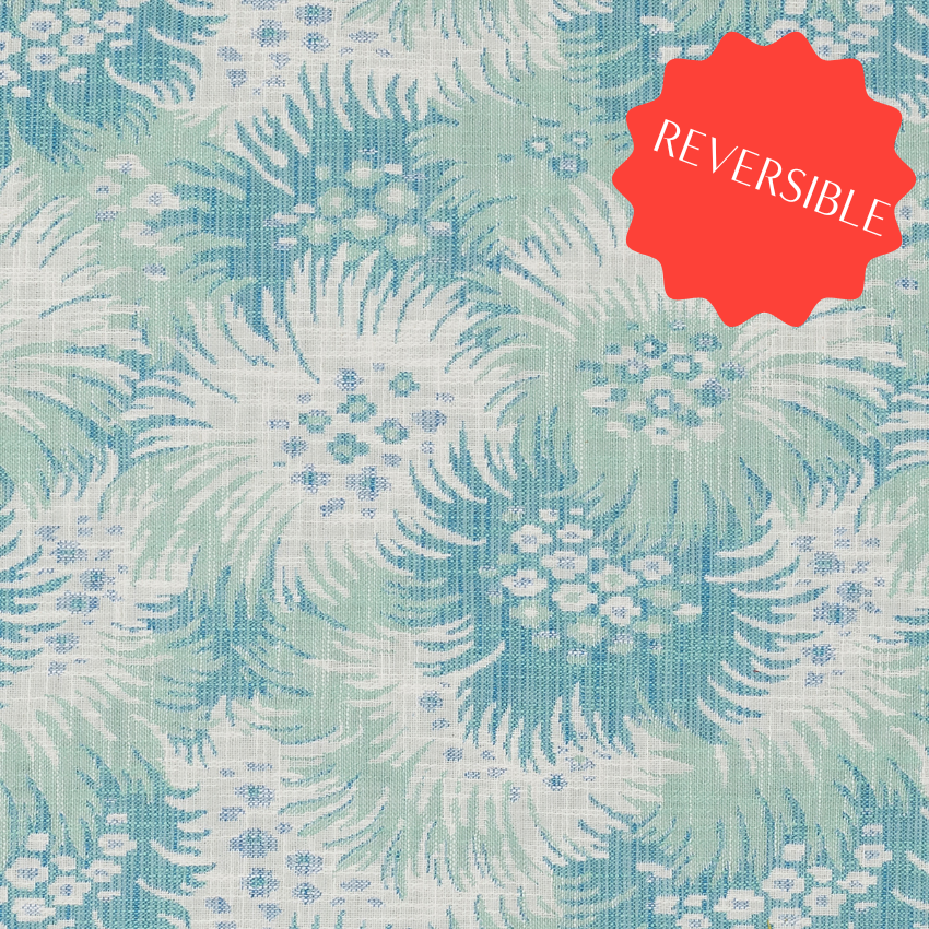 Bimini Performance Fabric (Reversible) St. Lucia Teal By Sister Parish Design