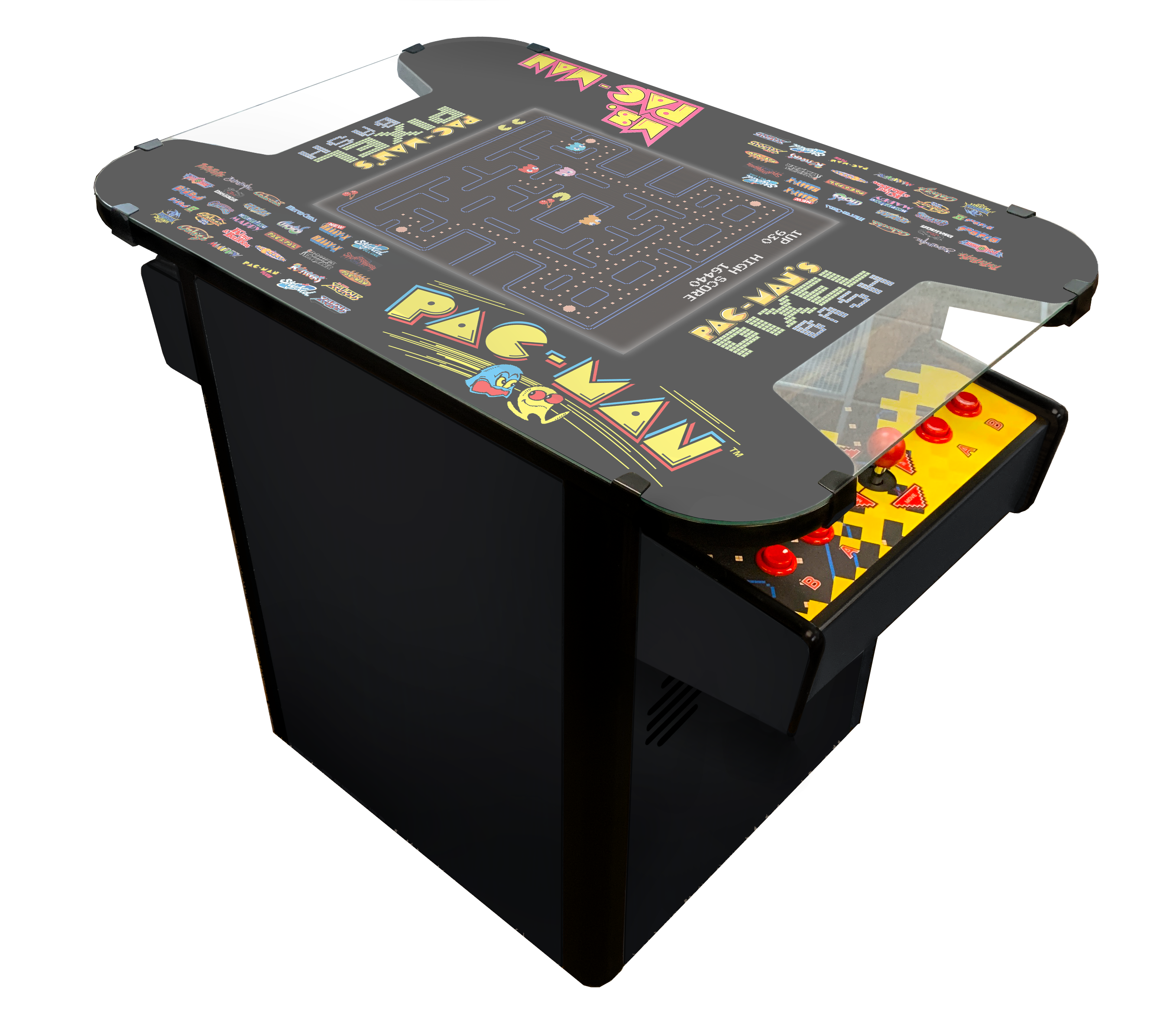 PAC-MAN Pixel Bash Cocktail Table