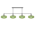 Prohibition 66" Green Shades with Black Bar