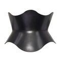 Black Leather Athena Corset