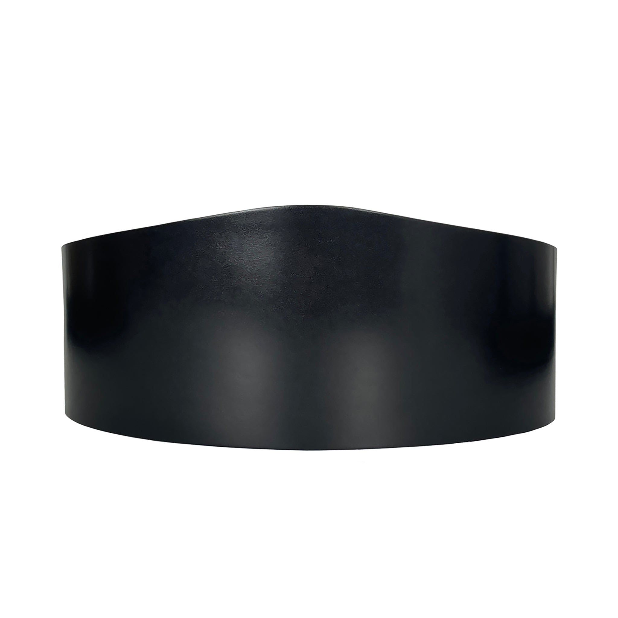 Black Leather Corset Belt