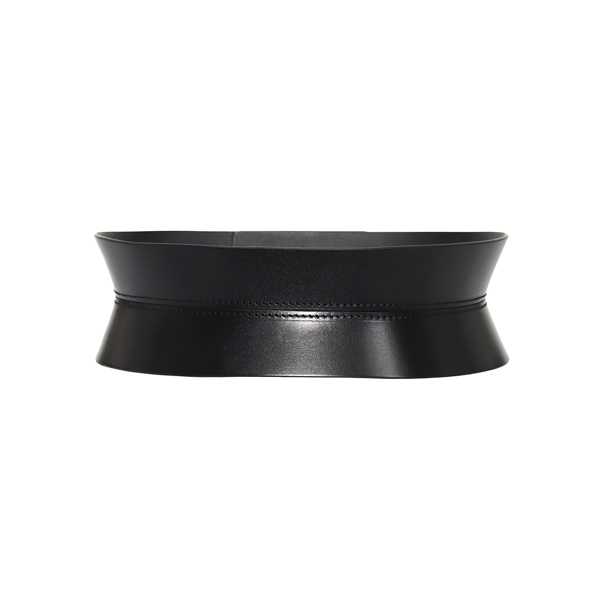 Black Slim Corset Belt