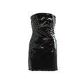 Vinyl Dress | Black