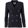 Doubled-Breasted Blazer | Black
