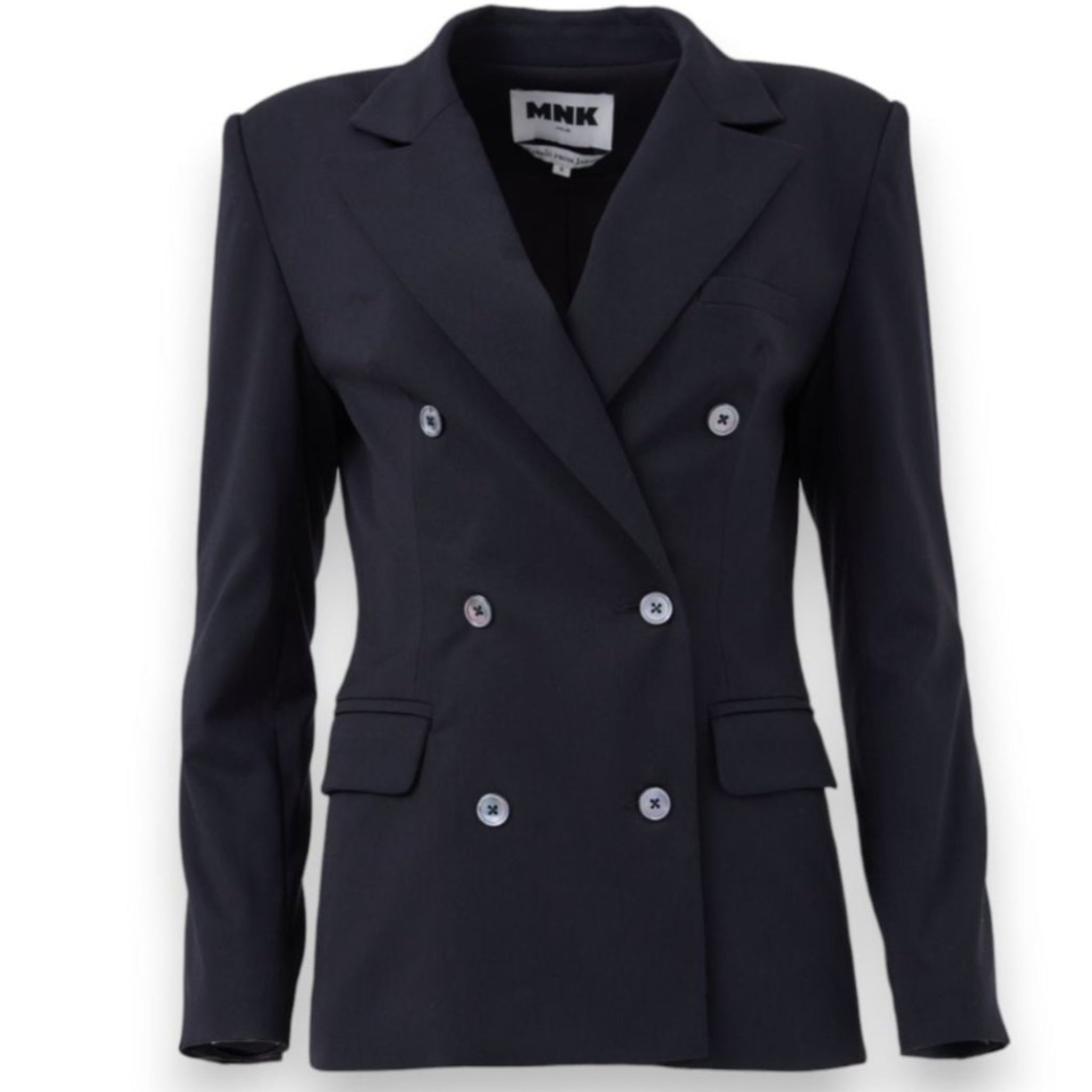 Doubled-Breasted Blazer | Black