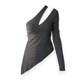 Metallic Top | Black